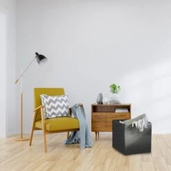 Set Of 3 Grey Foldable Storage Boxes 9 Set Of 3 Grey Foldable Storage Boxes -Dunelm 1000139650 alt03