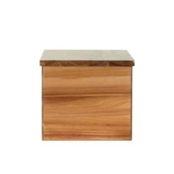 Acacia Wooden Bread Bin 7 Acacia Wooden Bread Bin -Dunelm 1000163408 alt02