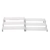 Pack Of 2 Expandable Cupboard Organisers 2 Pack Of 2 Expandable Cupboard Organisers -Dunelm 30274428
