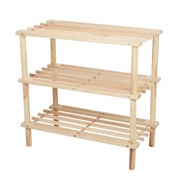 3 Tier Wooden Shoe Rack 3 3 Tier Wooden Shoe Rack