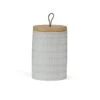 Taupe Geometric Kitchen Canister 2 Taupe Geometric Kitchen Canister -Dunelm 30647633