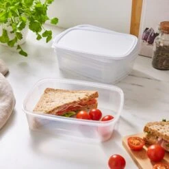 Pack Of 4 Food 1L Food Containers