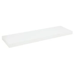 White Floating Shelf 12 White Floating Shelf -Dunelm 30733547 alt01