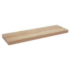 Oak Floating Shelf 11 Oak Floating Shelf -Dunelm 30733548 alt01