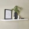 White Floating Shelf 1 White Floating Shelf -Dunelm 30733551