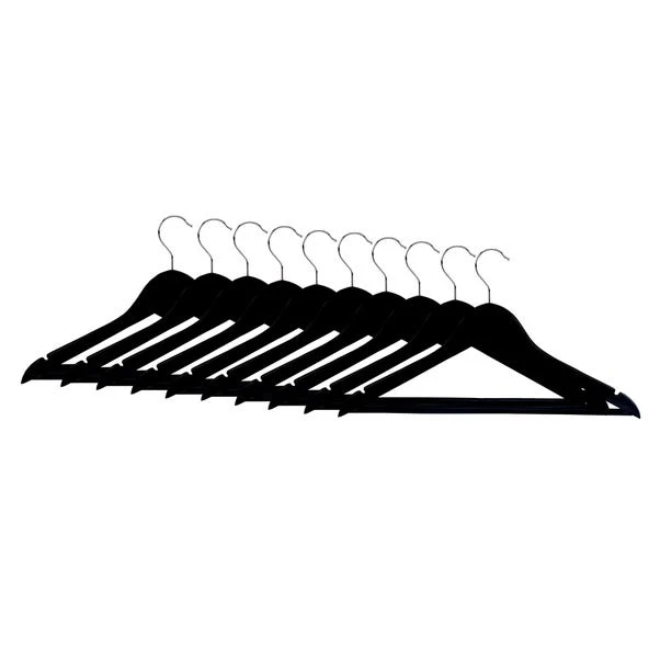 Pack Of 10 Wooden Hangers 9 Pack Of 10 Wooden Hangers - Image 8