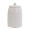 White Hearts Coffee Canister 2 White Hearts Coffee Canister -Dunelm 30737433