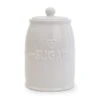 White Hearts Sugar Canister 2 White Hearts Sugar Canister -Dunelm 30737434