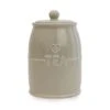 Grey Hearts Tea Canister -Dunelm 30737441