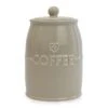 Grey Hearts Coffee Canister 1 Grey Hearts Coffee Canister -Dunelm 30737442