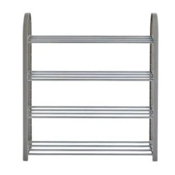 4 Tier Shoe Rack 15 4 Tier Shoe Rack -Dunelm 30738699 alt01
