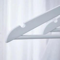 Pack Of 3 Wooden Hangers -Dunelm 30754083 alt02