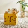 Tiger Felt Foldable Box 1 Tiger Felt Foldable Box -Dunelm 30754133