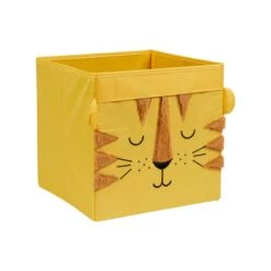 Tiger Felt Foldable Box 9 Tiger Felt Foldable Box -Dunelm 30754133 alt02