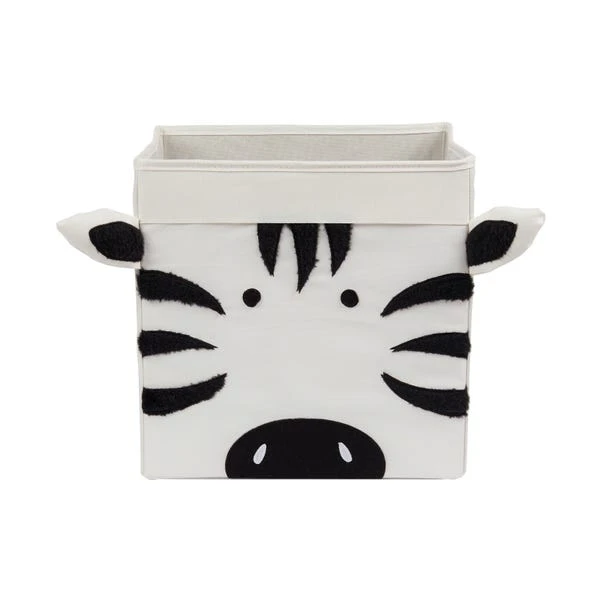 Zebra Felt Foldable Box 4 Zebra Felt Foldable Box - Image 2