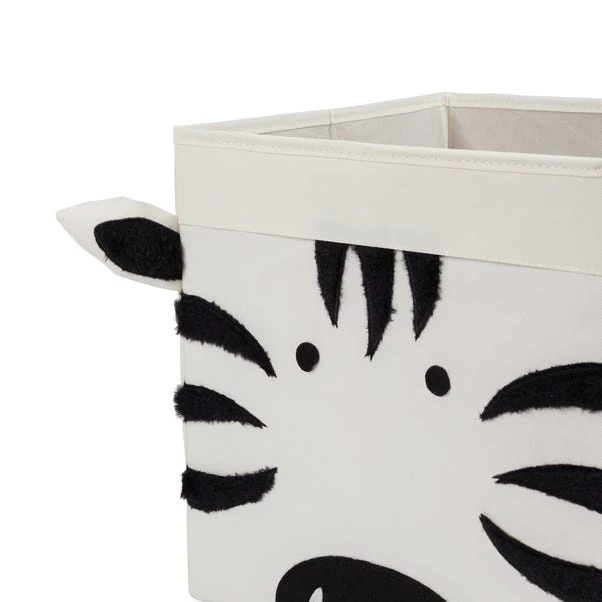 Zebra Felt Foldable Box 6 Zebra Felt Foldable Box - Image 4