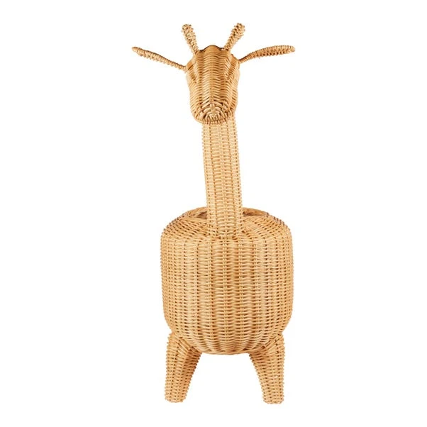 Giraffe Rattan Storage Basket 4 Giraffe Rattan Storage Basket - Image 2