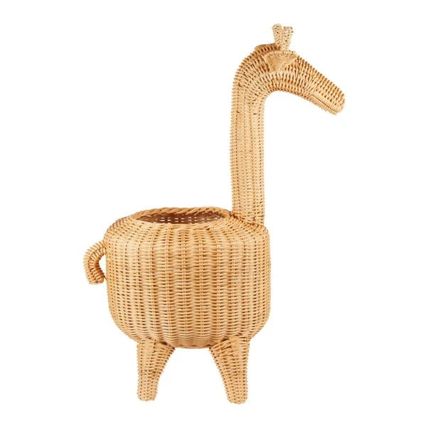 Giraffe Rattan Storage Basket 6 Giraffe Rattan Storage Basket - Image 4