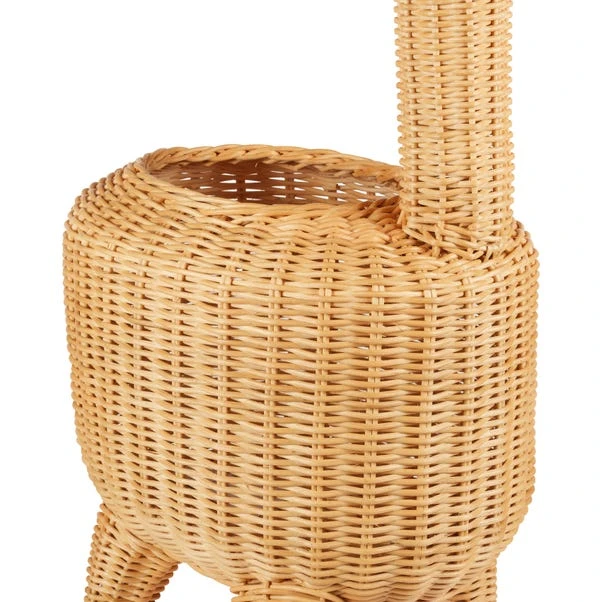 Giraffe Rattan Storage Basket 8 Giraffe Rattan Storage Basket - Image 6