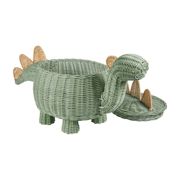 Dinosaur Rattan Storage Basket 6 Dinosaur Rattan Storage Basket - Image 4