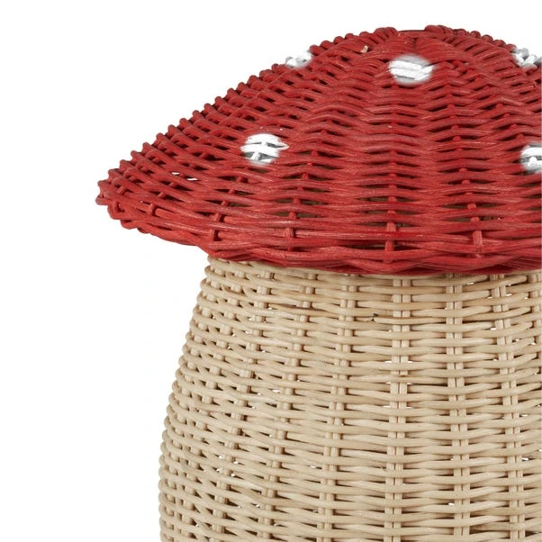 Toadstool Red Storage Basket 6 Toadstool Red Storage Basket - Image 4