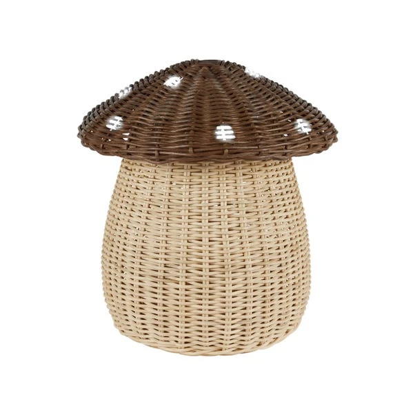 Toadstool Natural Storage Basket 4 Toadstool Natural Storage Basket - Image 2