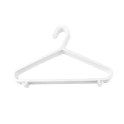 Pack Of 10 Kids Plastic Hangers -Dunelm 30762262