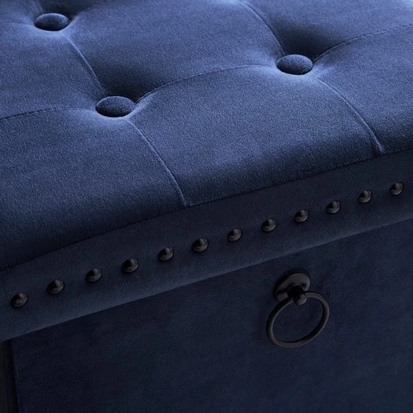 Velvet Cube Ottoman 15 Velvet Cube Ottoman - Image 13