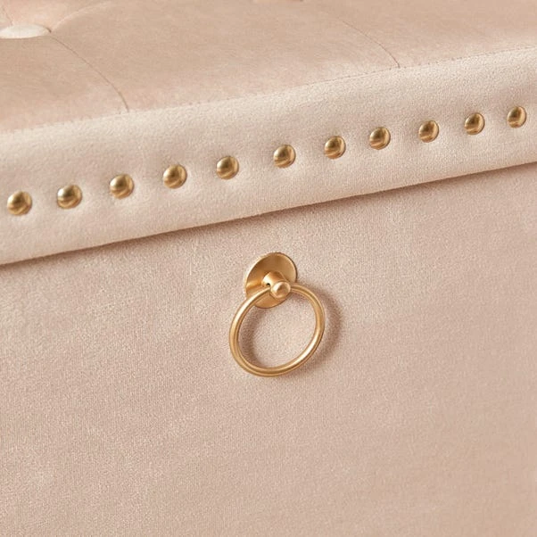 Velvet Cube Ottoman 9 Velvet Cube Ottoman - Image 7