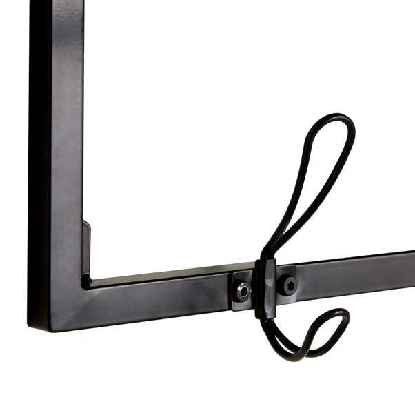 Fulton Wall Shelf With Hooks Pine 8 Fulton Wall Shelf With Hooks Pine - Image 6