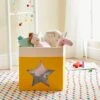 Star Mesh Ochre Foldable Box -Dunelm 30790401