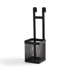Matte Black Hanging Utensil Holder -Dunelm 30795876 alt02