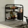 Black Smart Industrial Corner Storage Rack 1 Black Smart Industrial Corner Storage Rack -Dunelm 30795881