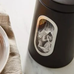 Set Of 3 Metal Kitchen Canisters 18 Set Of 3 Metal Kitchen Canisters -Dunelm 30796315 alt01