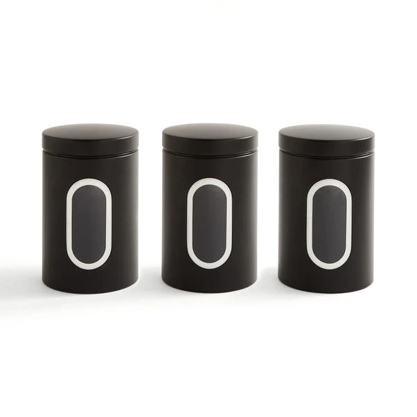 Set Of 3 Metal Kitchen Canisters 11 Set Of 3 Metal Kitchen Canisters - Image 9
