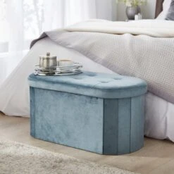 Velvet Lozenge Ottoman 18 Velvet Lozenge Ottoman -Dunelm 30801375