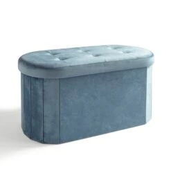 Velvet Lozenge Ottoman 21 Velvet Lozenge Ottoman -Dunelm 30801375 alt03