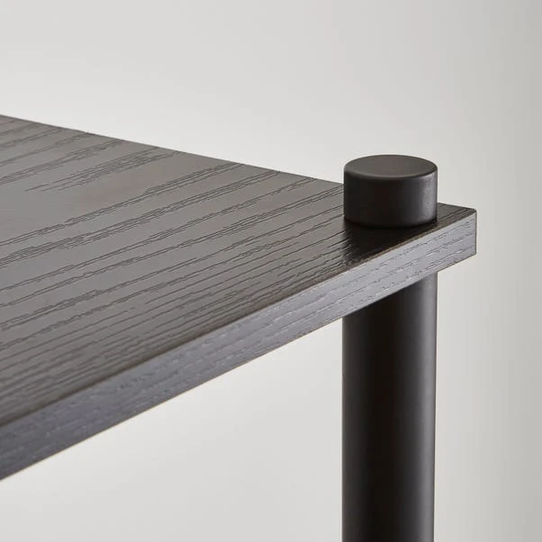 Cole Wall Unit With LED Lights Black 5 Cole Wall Unit With LED Lights Black - Image 3