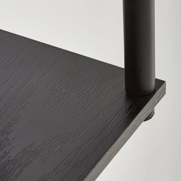 Cole Wall Unit With LED Lights Black 6 Cole Wall Unit With LED Lights Black - Image 4