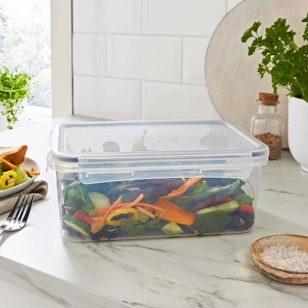 Clip Lock Rectangle Container 15 Clip Lock Rectangle Container - Image 13