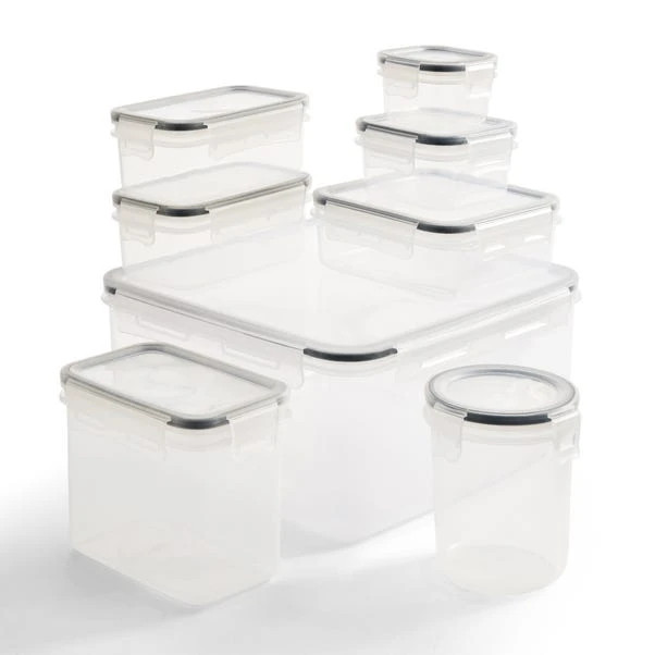 Set Of 8 Clip Lock Containers 5 Set Of 8 Clip Lock Containers - Image 3