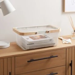 Large Wire Basket 5 Large Wire Basket -Dunelm 30833922