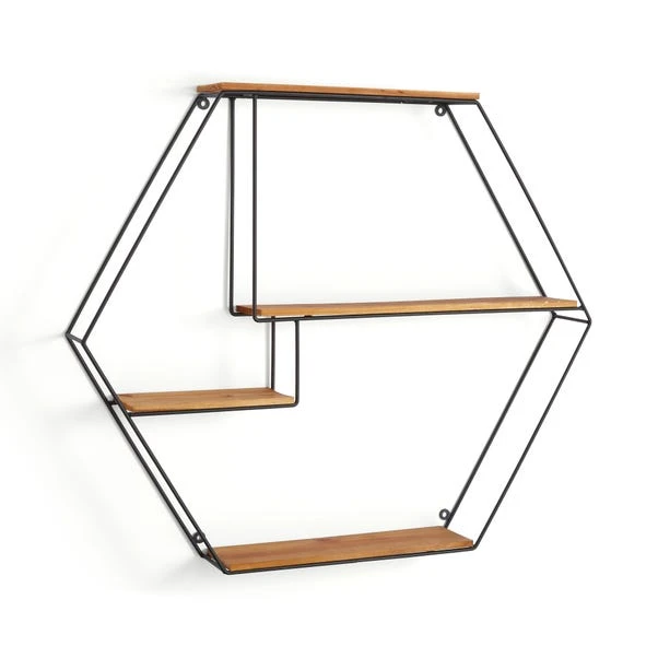 Industrial Metal Hexagonal Shelf 5 Industrial Metal Hexagonal Shelf - Image 3