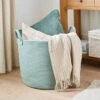 Large Fabric Rope Storage Basket 1 Large Fabric Rope Storage Basket -Dunelm 30834871