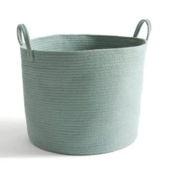 Large Fabric Rope Storage Basket 10 Large Fabric Rope Storage Basket -Dunelm 30834871 alt02