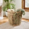 Paper Rope Fisherman Basket 2 Paper Rope Fisherman Basket -Dunelm 30835124