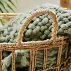 Paper Rope Fisherman Basket 6 Paper Rope Fisherman Basket -Dunelm 30835124 alt01