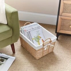 Purity Storage Basket 19 Purity Storage Basket -Dunelm 30835249