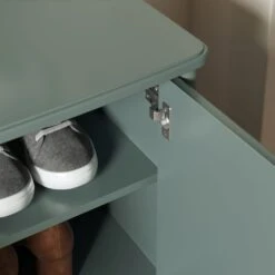 Remi Scalloped Hallway Unit, Lilypad Green 12 Remi Scalloped Hallway Unit, Lilypad Green -Dunelm 30835276 alt03