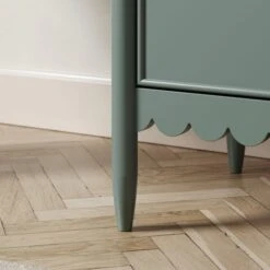 Remi Scalloped Hallway Unit, Lilypad Green 13 Remi Scalloped Hallway Unit, Lilypad Green -Dunelm 30835276 alt04